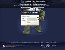 Tablet Screenshot of my.gameservers.com