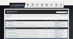 Desktop Screenshot of forums.gameservers.com